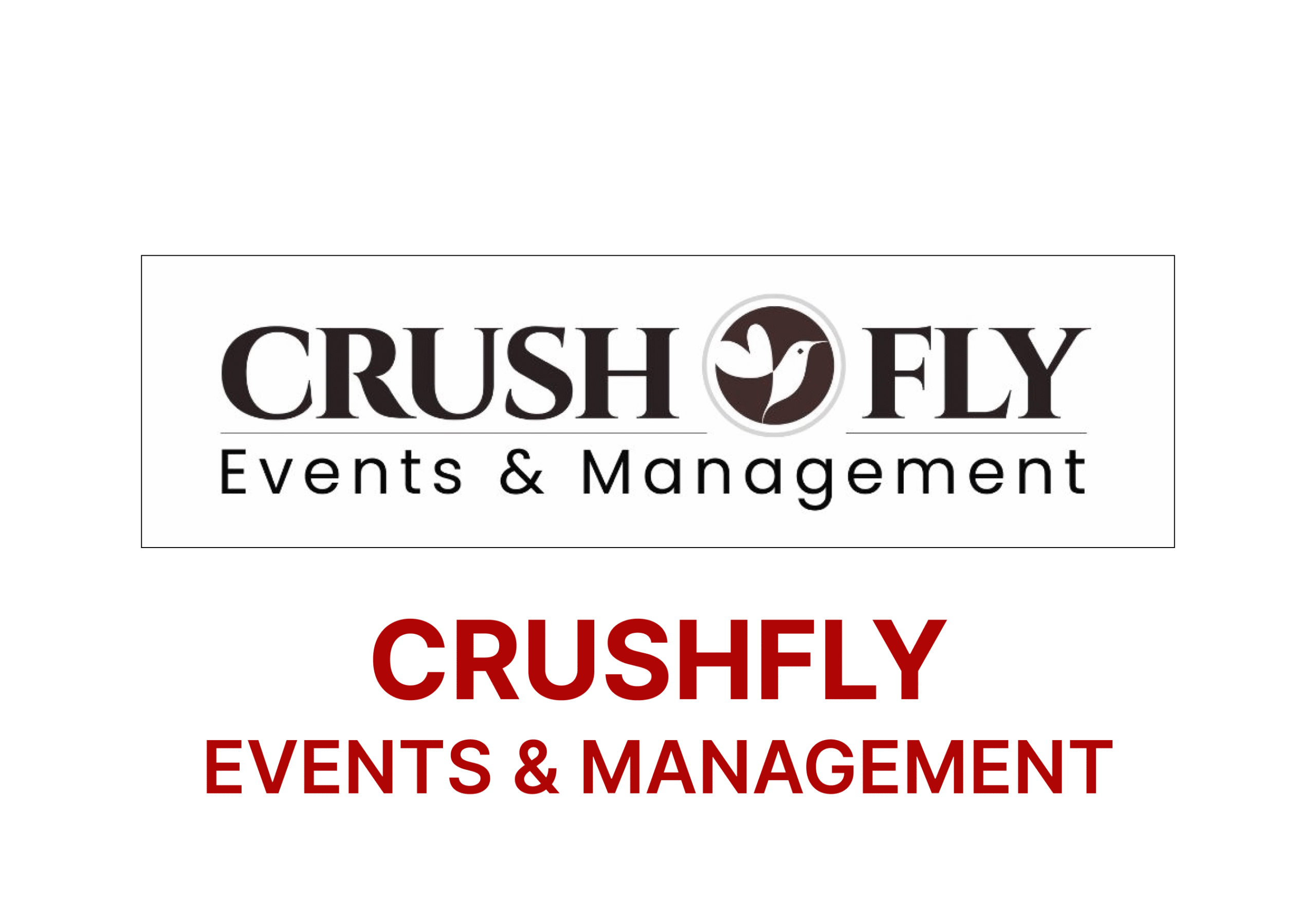 CrushFly Events & Management logo