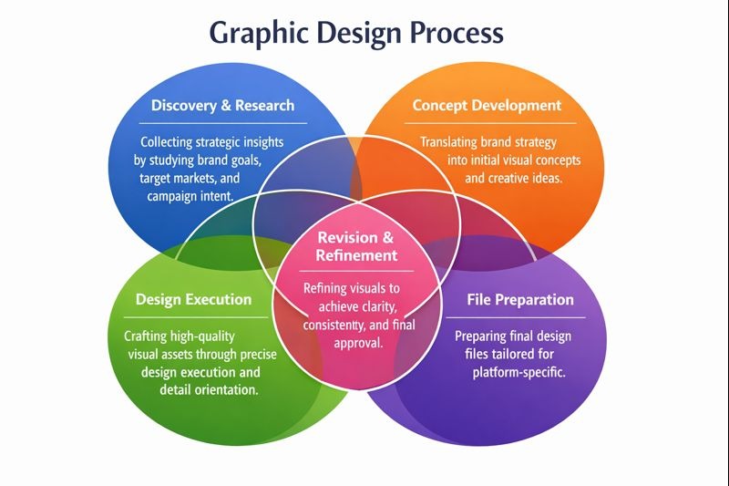 Graphic Design Process Cycle